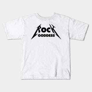 Metallica 'Rock Goddess' Design Kids T-Shirt